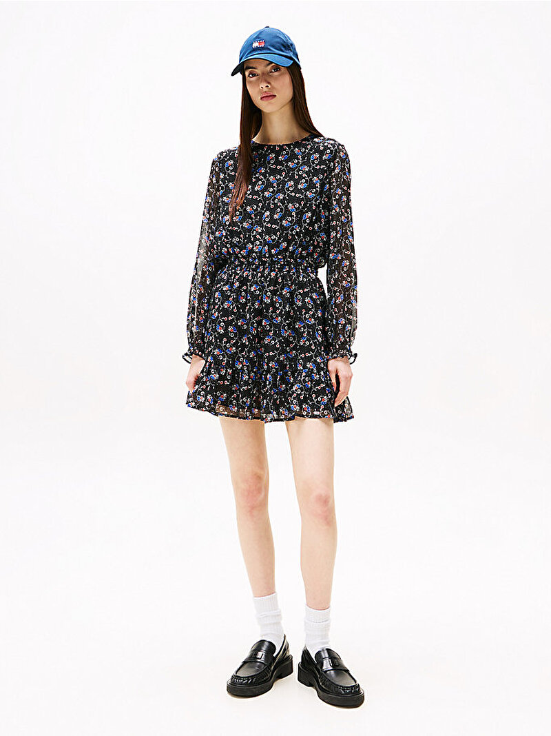 Kadın Tjw Chiffon Mini Elbise Çok renkli DW0DW203380GL