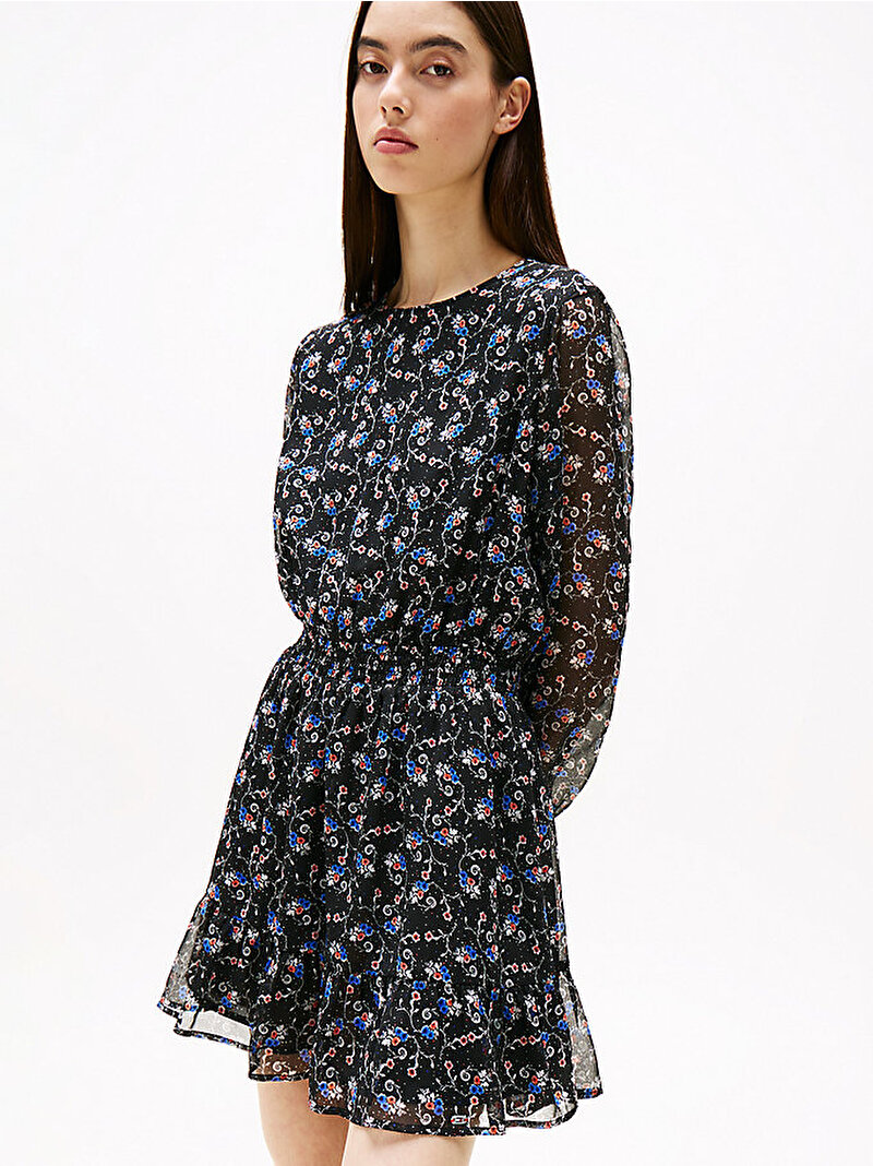 Kadın Tjw Chiffon Mini Elbise Çok renkli DW0DW203380GL