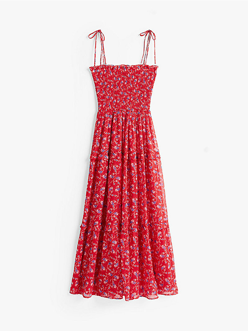 Kadın Tjw Chiffon Maxi Elbise Kırmızı DW0DW203390KR