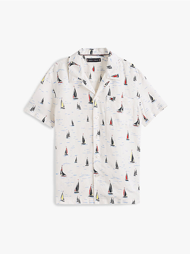 Erkek Çocuk Woven All Over Print Gömlek Çok renkli KB0KB095490K4