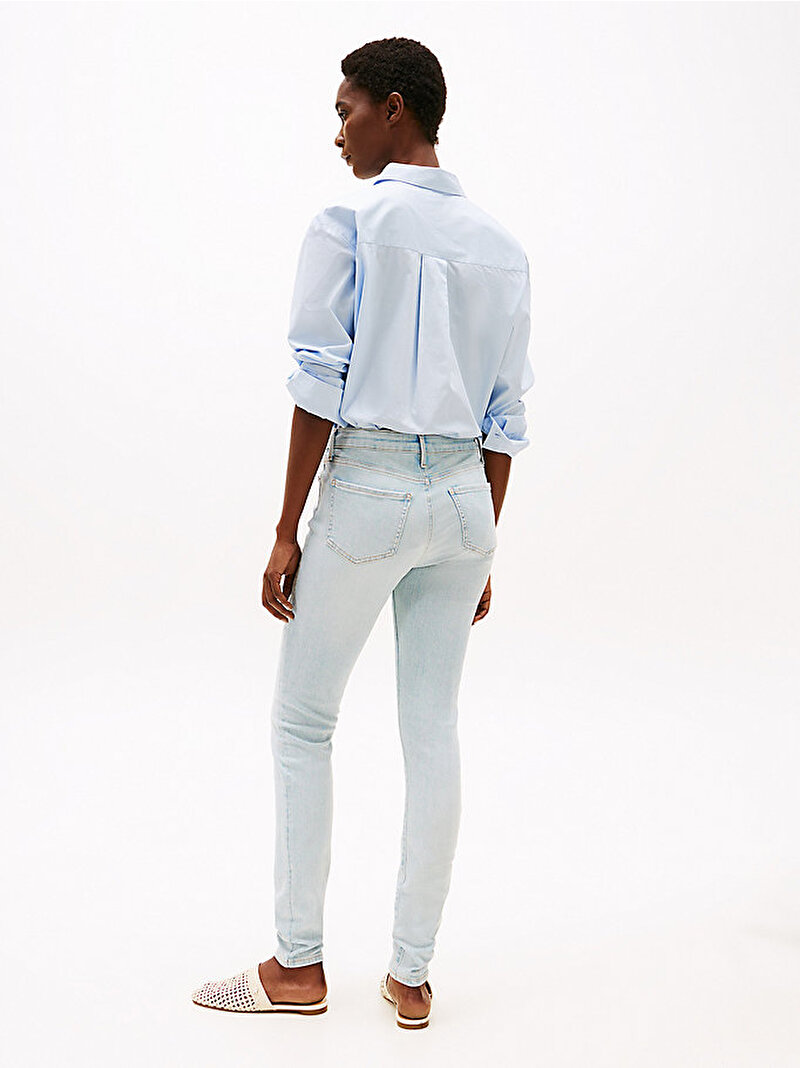 Kadın Como Skinny Jean Pantolon Mavi  WW0WW443691AB