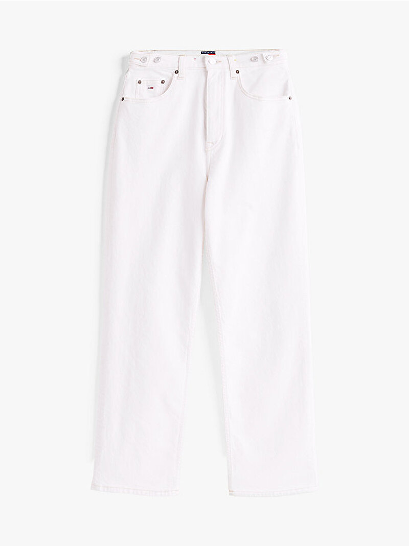 Kadın Layla Hr Slim Straight Jean Pantolon Beyaz  DW0DW200181CE