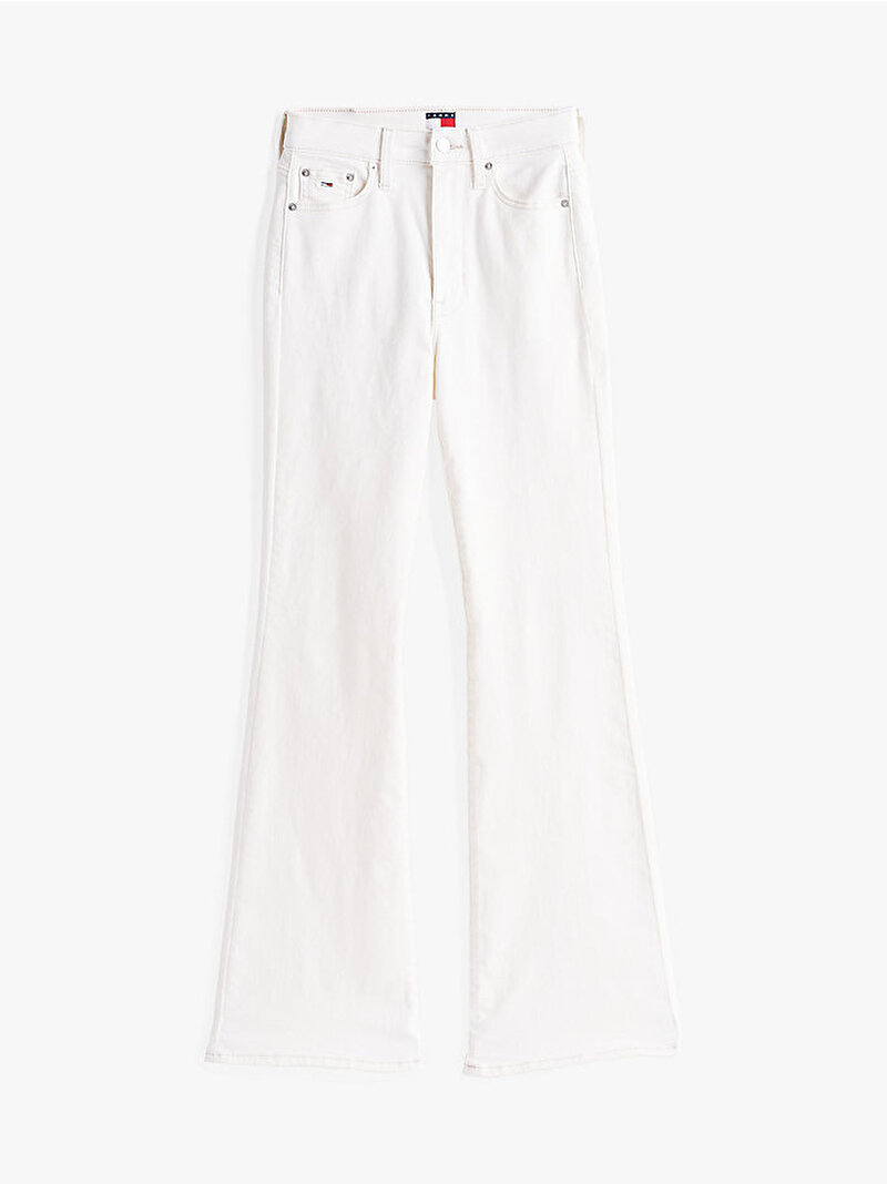 Kadın Sylvia High Bootcut Jean Pantolon Beyaz  DW0DW200321CE