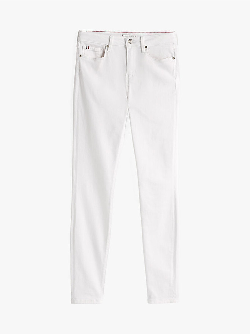 Kadın Como Skinny Jean Pantolon Beyaz  WW0WW44361YCF