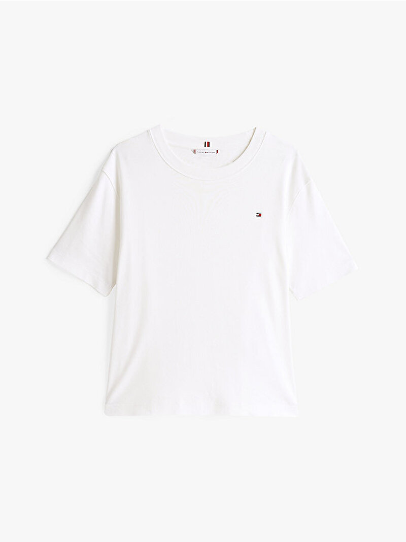 Kadın Rlx Modern Cody T-Shirt Ekru WW0WW46158YBL
