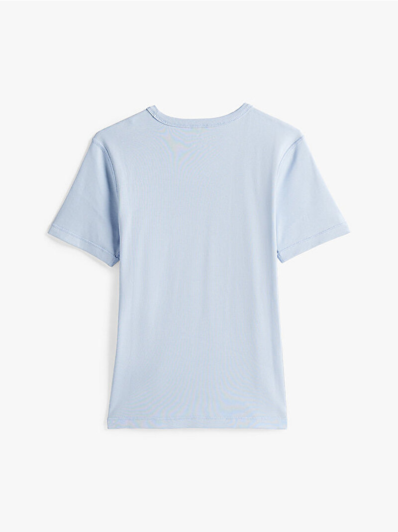 Kadın Adaptive Slim Cody C-Nk T-Shirt Mavi  WW0WW45863C1O