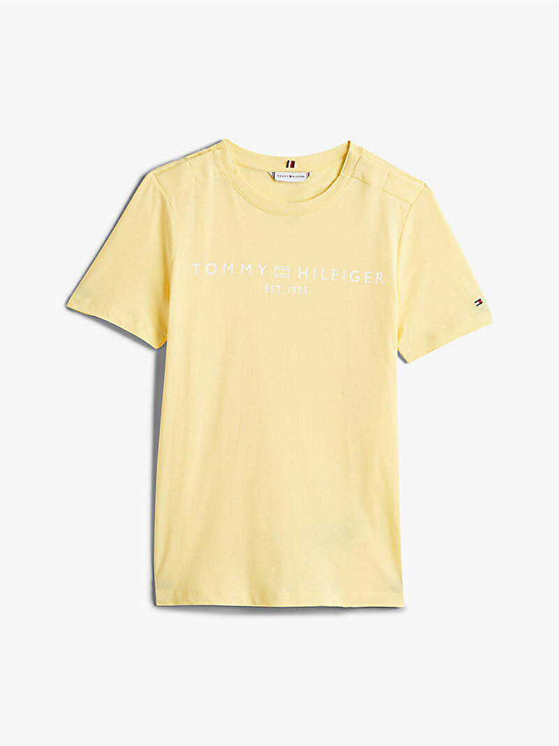 Kadın Adaptive Reg Corp Logo T-Shirt Sarı WW0WW45862ZF0