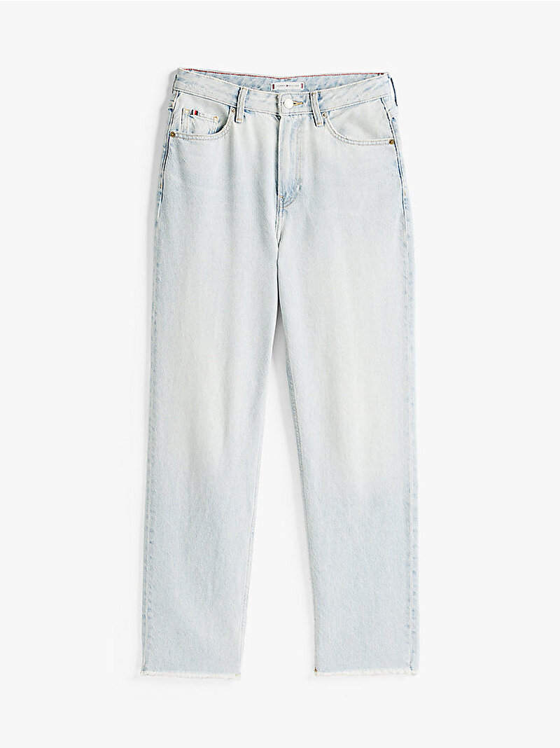 Kadın Classic Straight Jean Pantolon Mavi  WW0WW443711AB