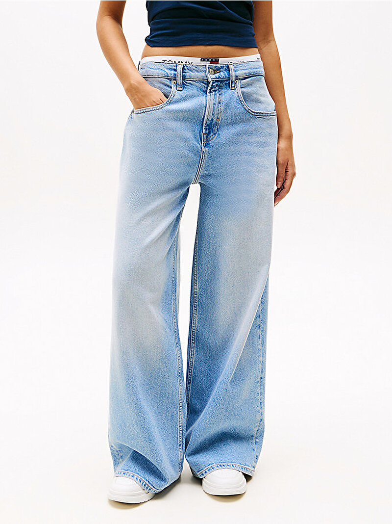 Kadın Charlie Mr Loose Jean Pantolon Mavi  DW0DW206151AB