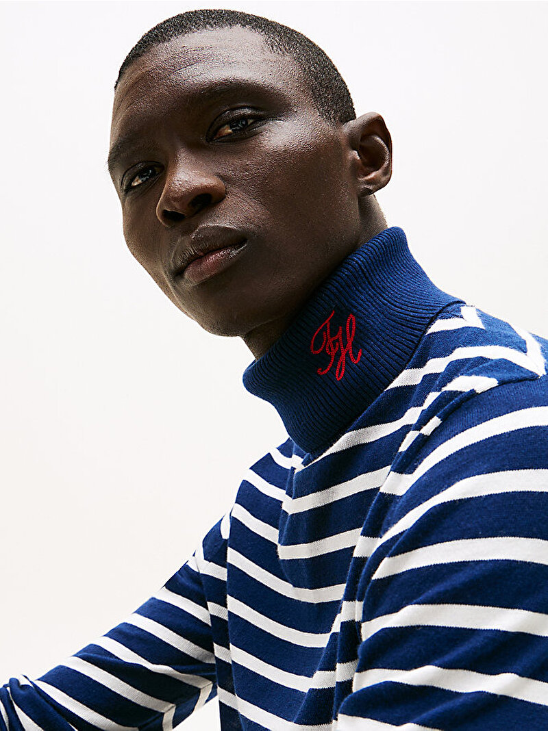 Erkek Turtleneck Kazak Çok renkli MW0MW417290A4