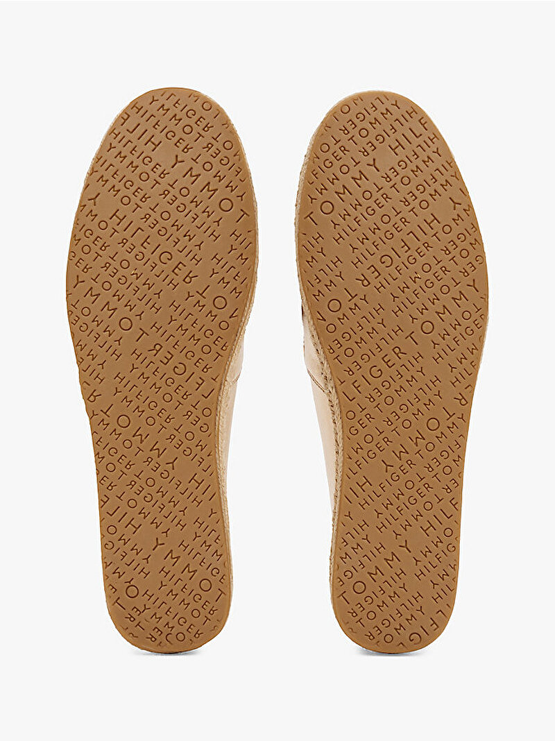 Kadın TH Logo Metallic Espadril Gold FW0FW086520HS