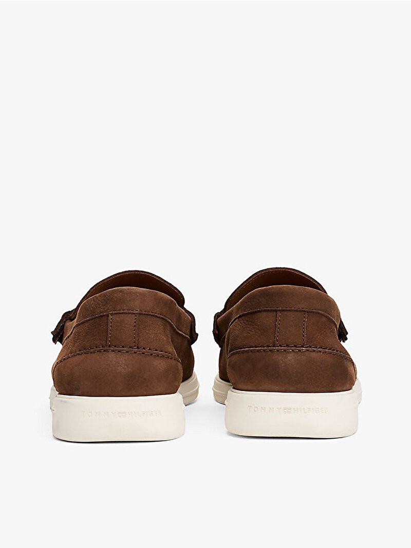 Erkek Tommy Hilfiger Nubuk Loafer Kahverengi FM0FM05350GV0