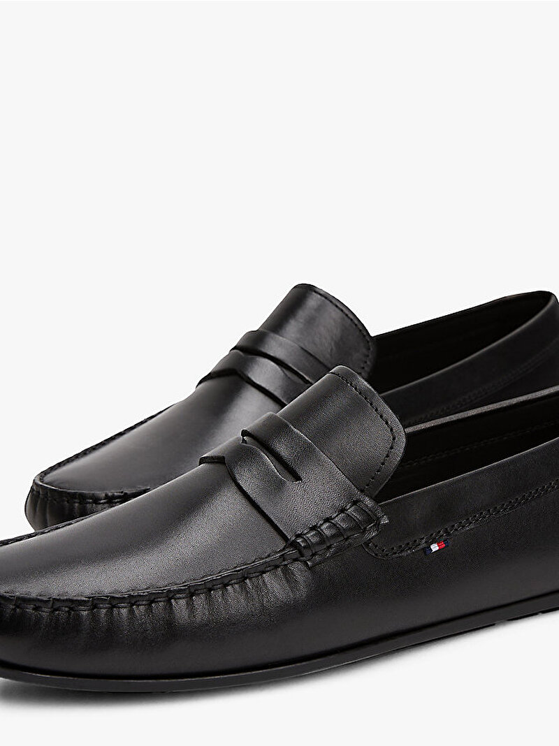 Erkek Corporate Hilfiger Klasik Ayakkabı Siyah FM0FM04810BDS