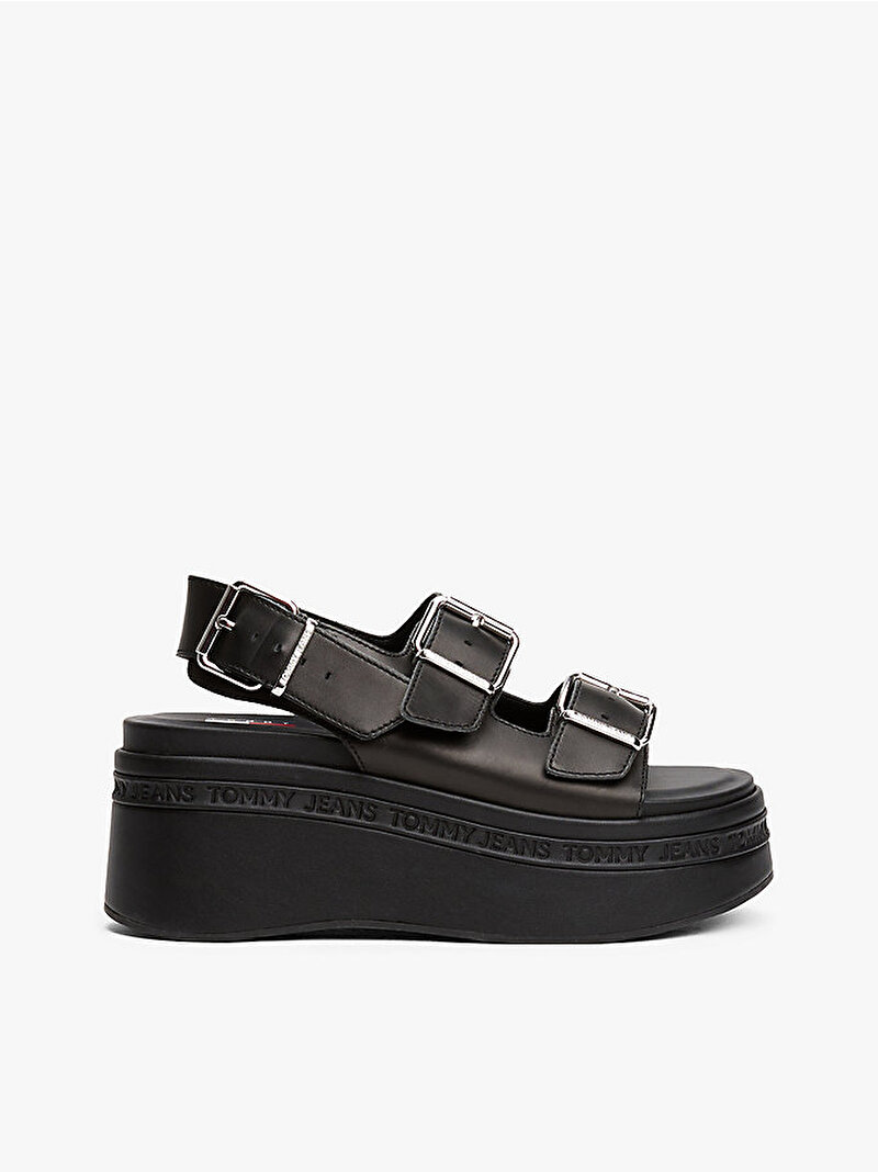 Kadın Tjw Wedge Sandalet Siyah EN0EN02774BDS