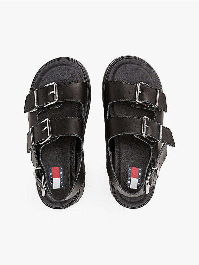 Kadın Tjw Wedge Sandalet Siyah EN0EN02774BDS