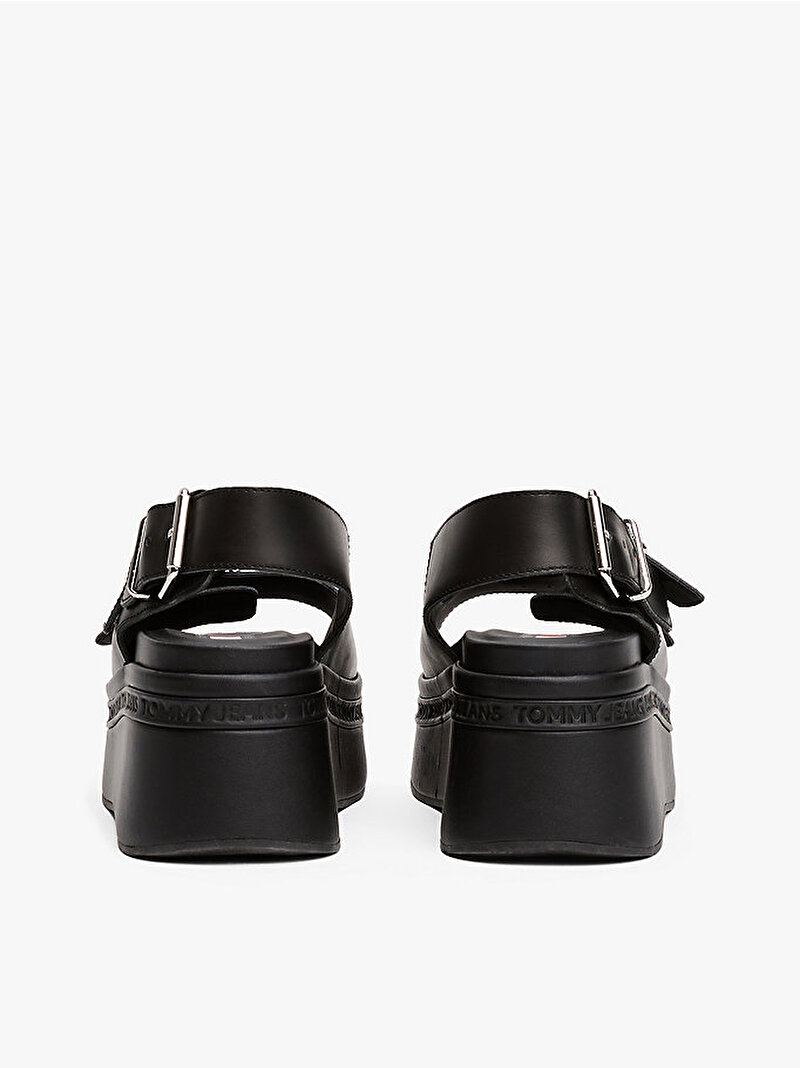 Kadın Tjw Wedge Sandalet Siyah EN0EN02774BDS