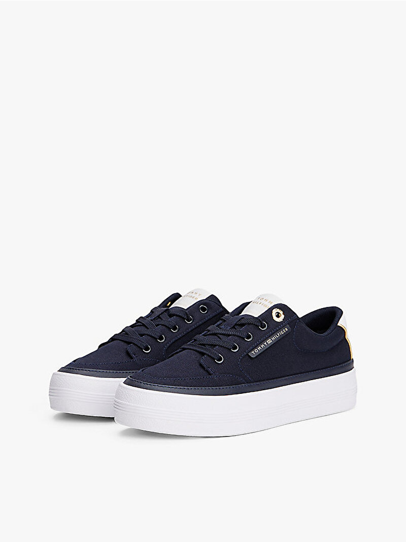 Kadın Essential Vulcanic Sneaker Lacivert FW0FW08323DW6