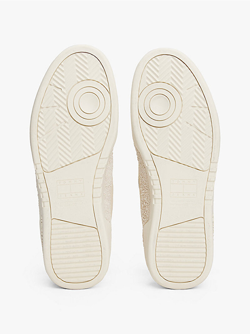 Erkek Tjm Cupsole Suede Sneaker Bej  EM0EM01568ACG