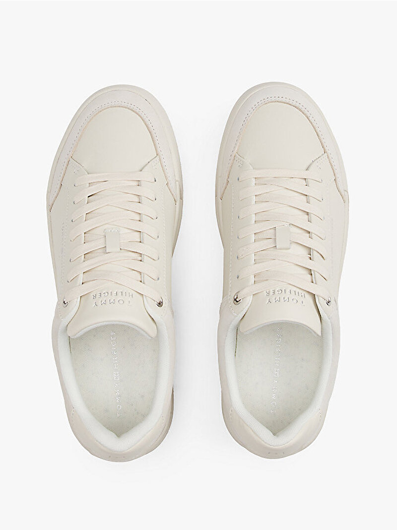 Erkek TH Court Mix Sneaker Beyaz  FM0FM05410AF3