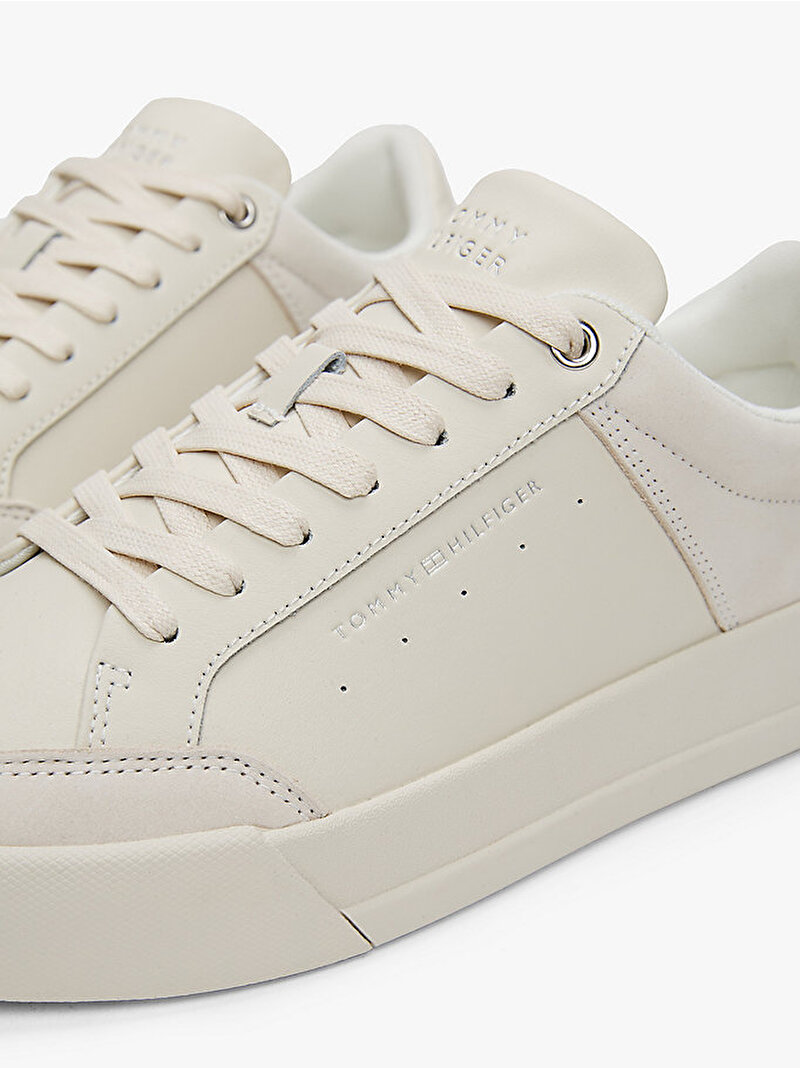 Erkek TH Court Mix Sneaker Beyaz  FM0FM05410AF3
