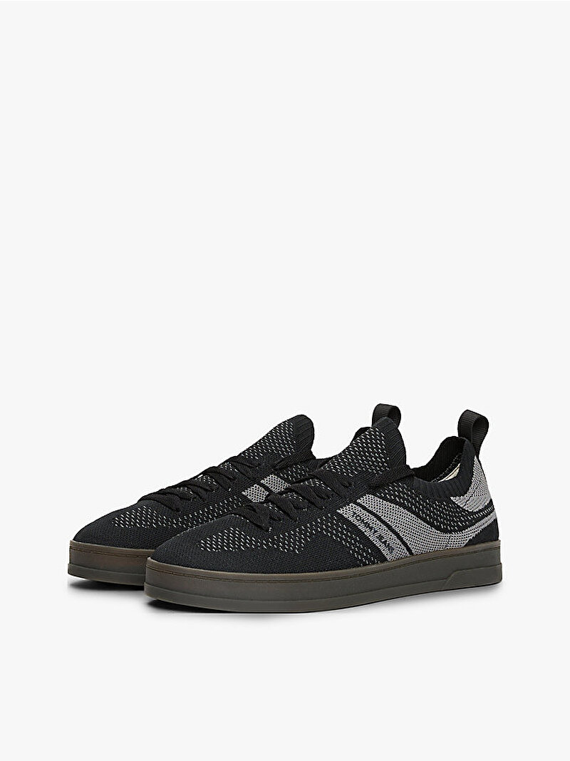 Erkek The Greenwich Knitte Sneaker Siyah EM0EM01552BDS