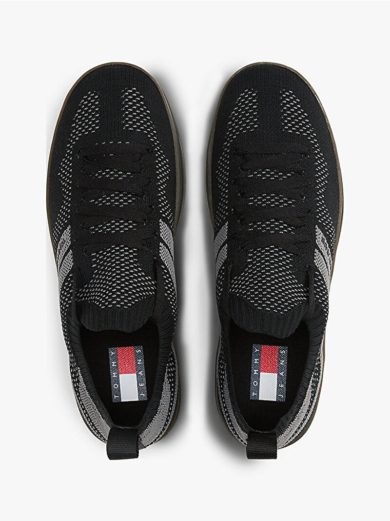 Erkek The Greenwich Knitte Sneaker Siyah EM0EM01552BDS