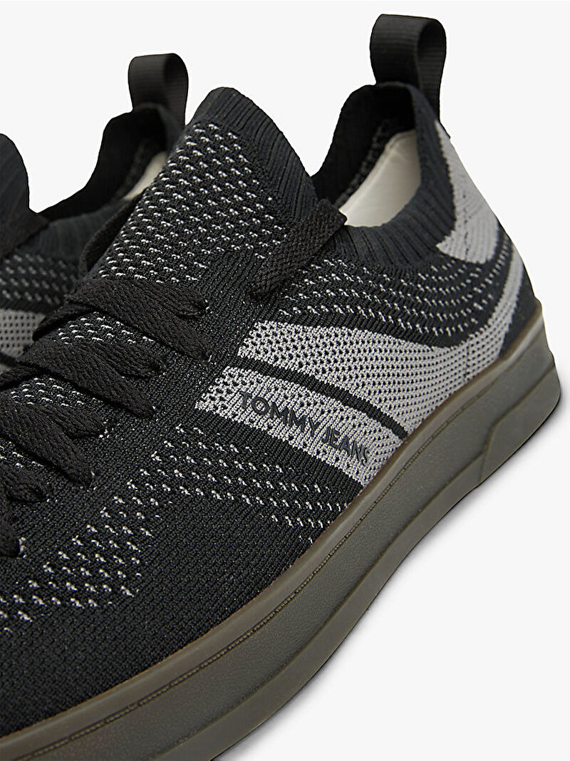 Erkek The Greenwich Knitte Sneaker Siyah EM0EM01552BDS