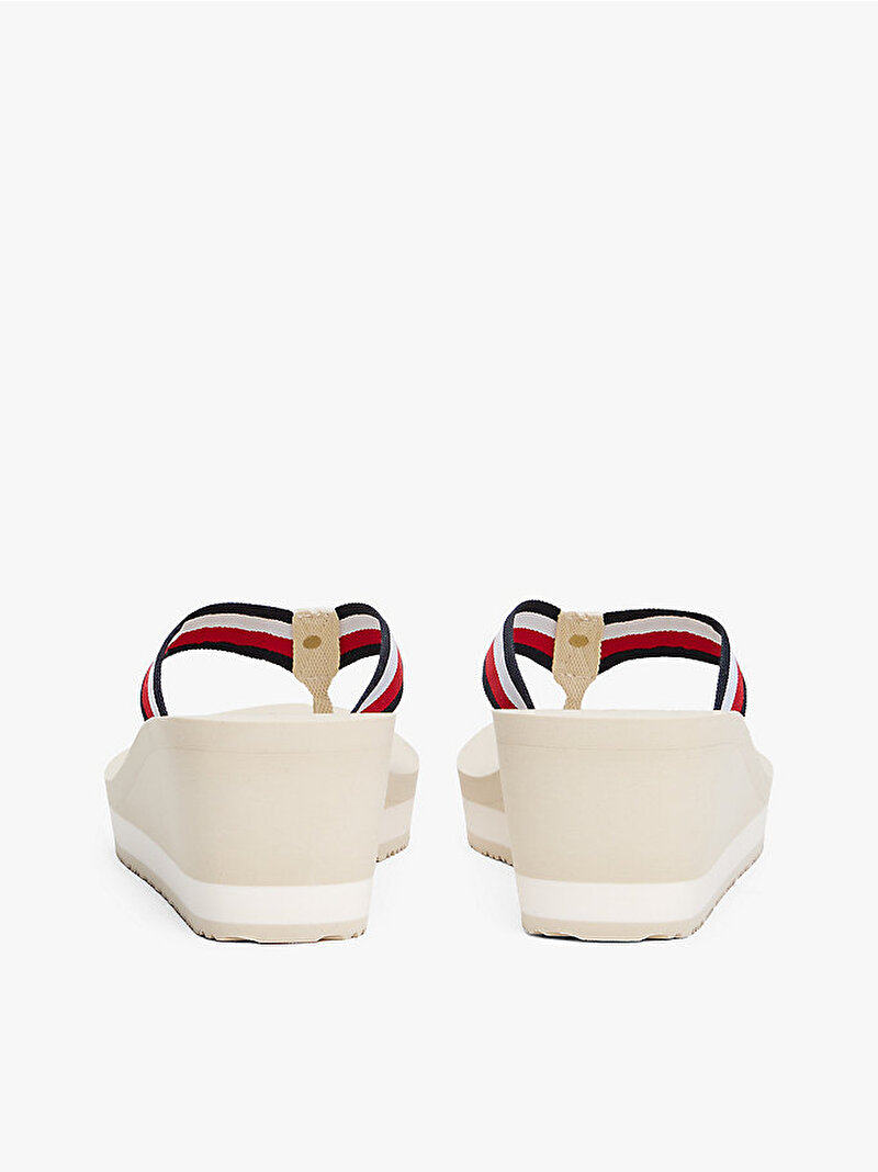 Kadın TH Corporate Wedge Terlik Bej  FW0FW08520ACJ
