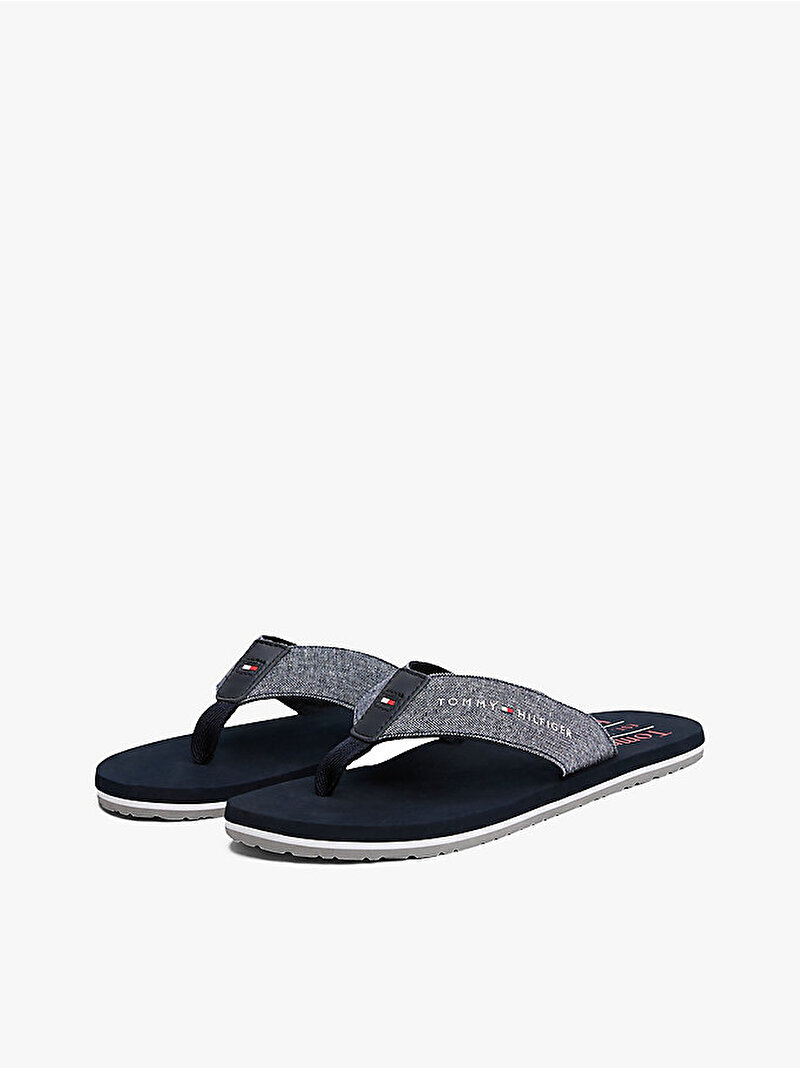 Erkek Chambray Plaj Terliği Lacivert FM0FM05570DW5