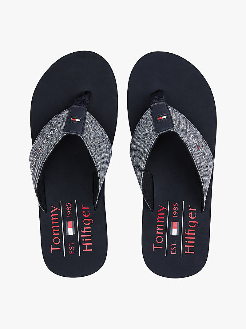 Erkek Chambray Plaj Terliği Lacivert FM0FM05570DW5