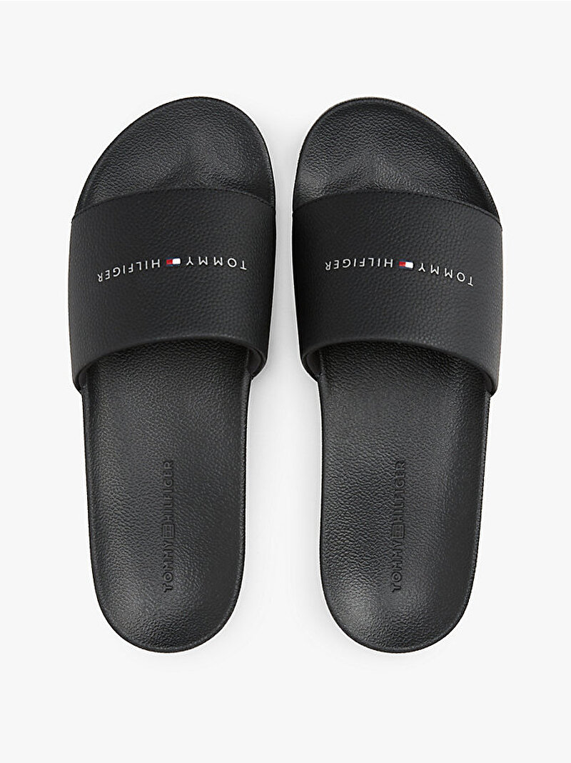 Erkek Hilfiger Nyc Plaj Terliği Siyah FM0FM05432BDS