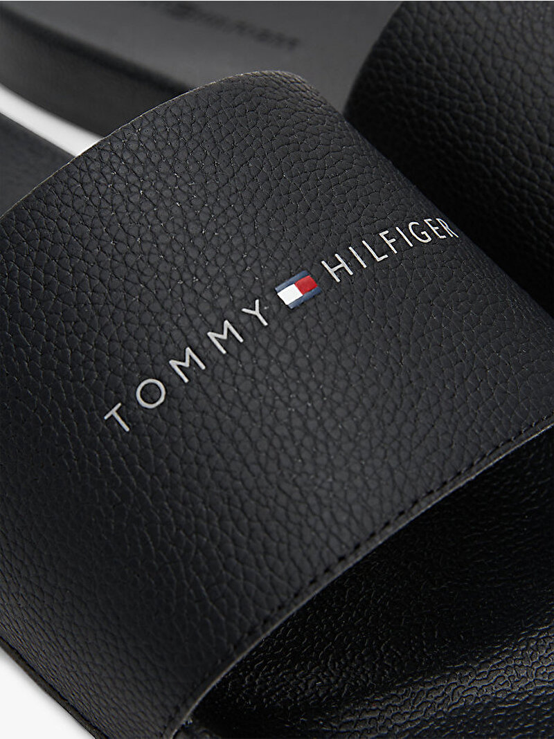 Erkek Hilfiger Nyc Plaj Terliği Siyah FM0FM05432BDS