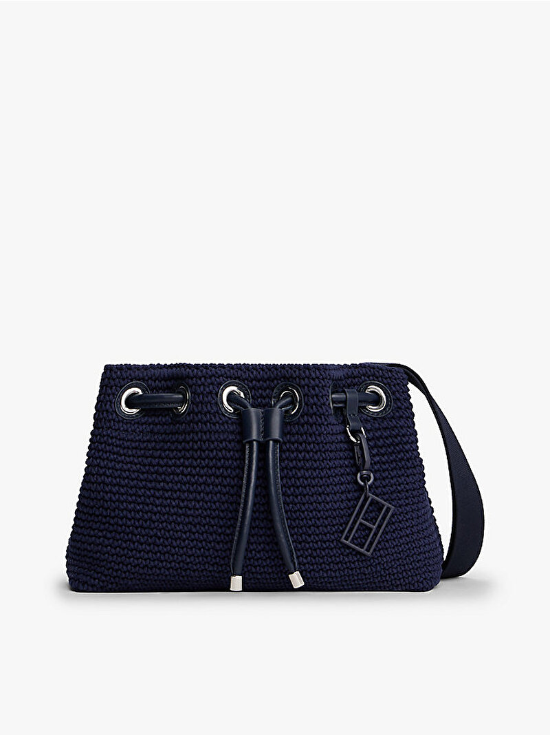 Kadın Drawstring Omuz Çantası Mavi  AW0AW18175DW6