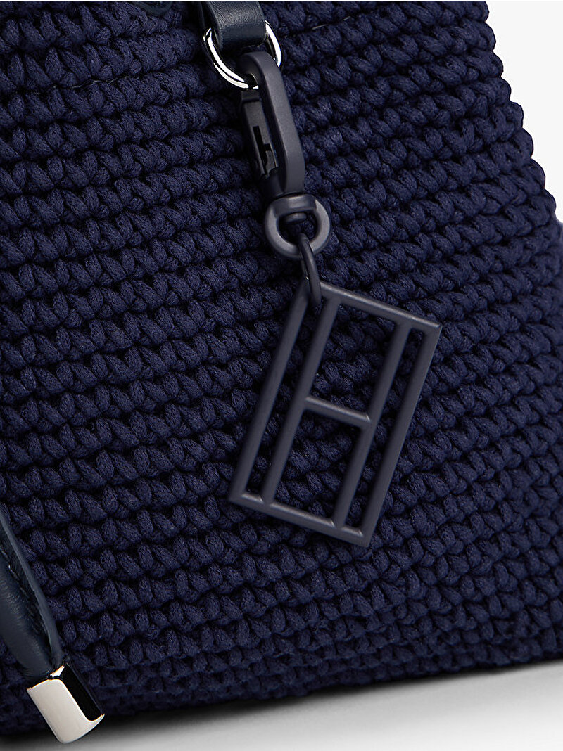 Kadın Drawstring Omuz Çantası Mavi  AW0AW18175DW6