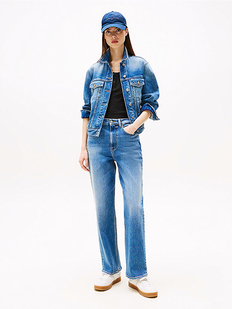 Kadın Layla Slim Straight Jean Pantolon Mavi  DW0DW206441A5