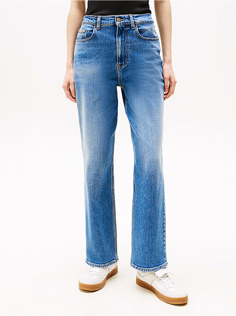 Kadın Layla Slim Straight Jean Pantolon Mavi  DW0DW206441A5
