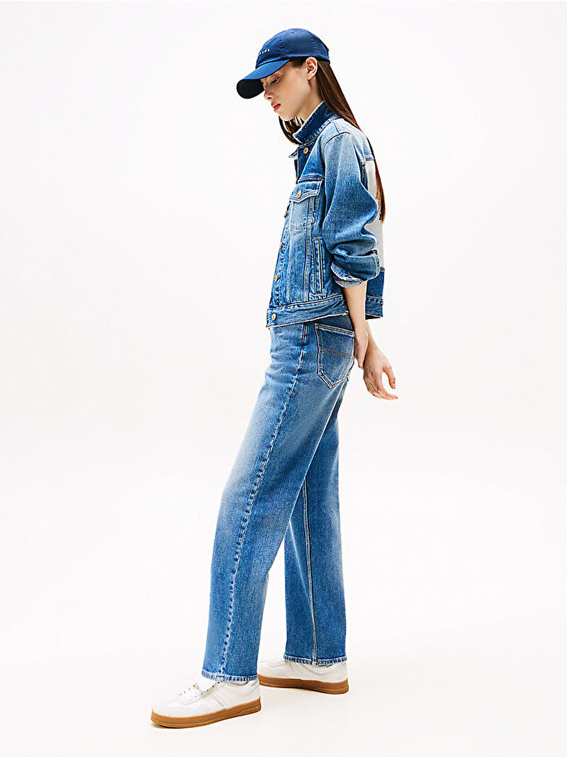 Kadın Layla Slim Straight Jean Pantolon Mavi  DW0DW206441A5