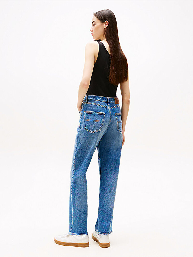 Kadın Layla Slim Straight Jean Pantolon Mavi  DW0DW206441A5