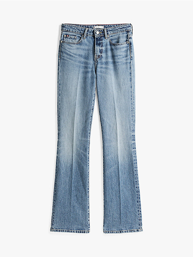 Kadın Bootcut Jean Pantolon Mavi  WW0WW443541A6