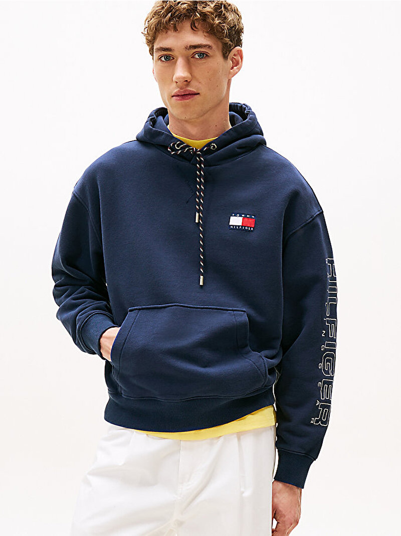 Unisex Sailing Hoodie Lacivert MN0MN00019DY4