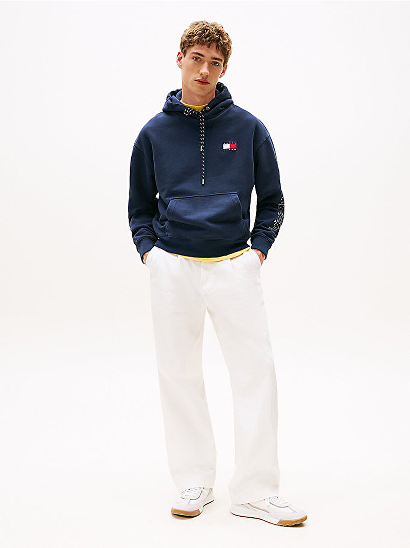 Unisex Sailing Hoodie Lacivert MN0MN00019DY4