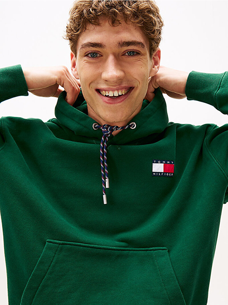 Unisex Sailing Hoodie Yeşil MN0MN00019L6K