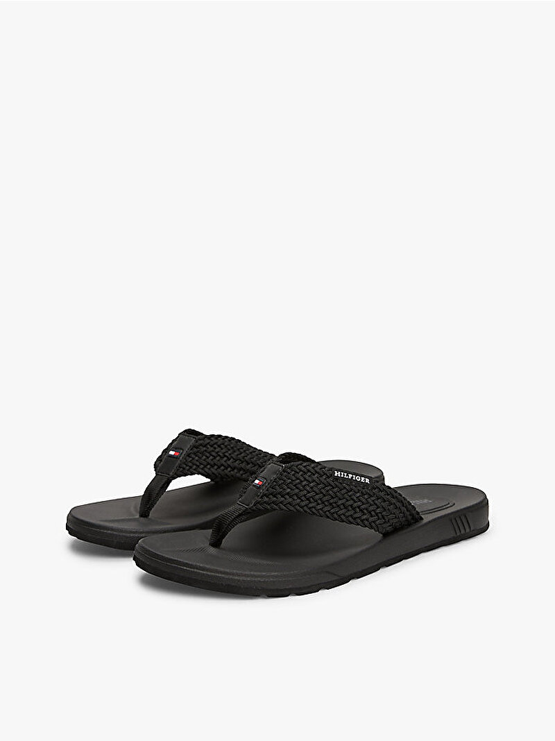 Erkek Molded Hilfiger Terlik Siyah FM0FM05434BDS