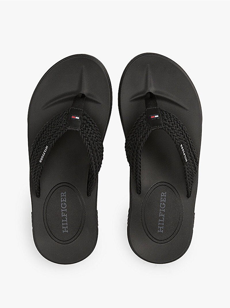 Erkek Molded Hilfiger Terlik Siyah FM0FM05434BDS