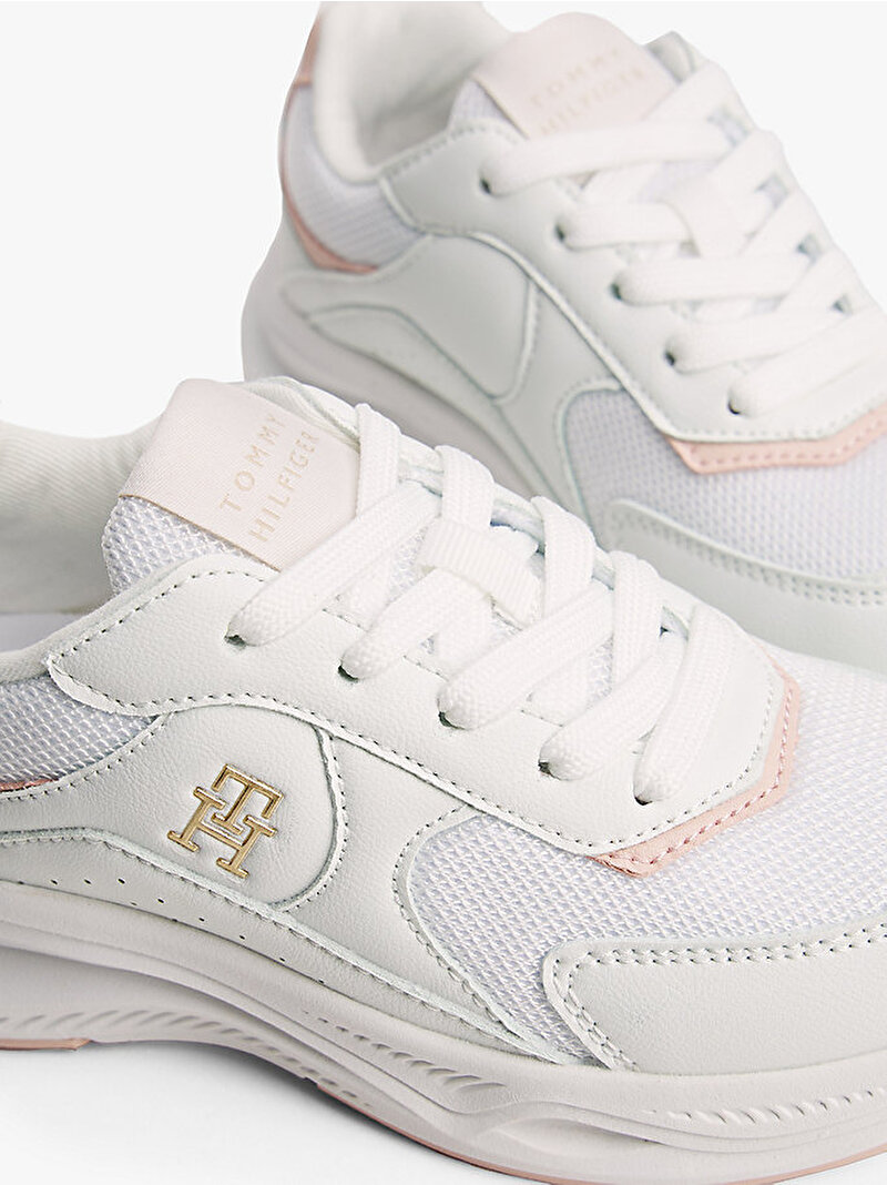 Kız Çocuk Low Cut Lace-Up Sneaker Beyaz  EF00033761355