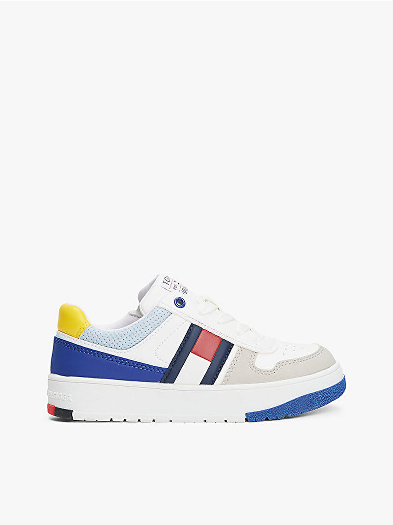 Çocuk Unisex Flag Low Cut Velcro Sneaker Çok renkli EF00033863913