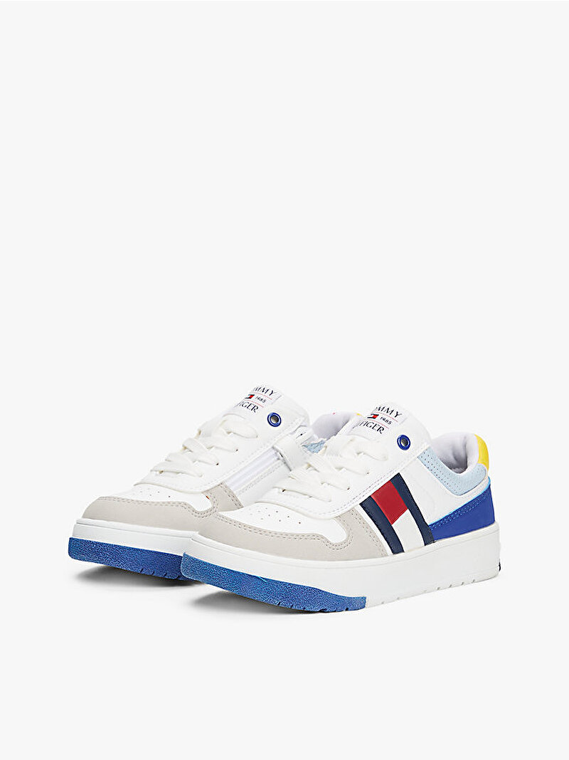Çocuk Unisex Flag Low Cut Velcro Sneaker Çok renkli EF00033863913