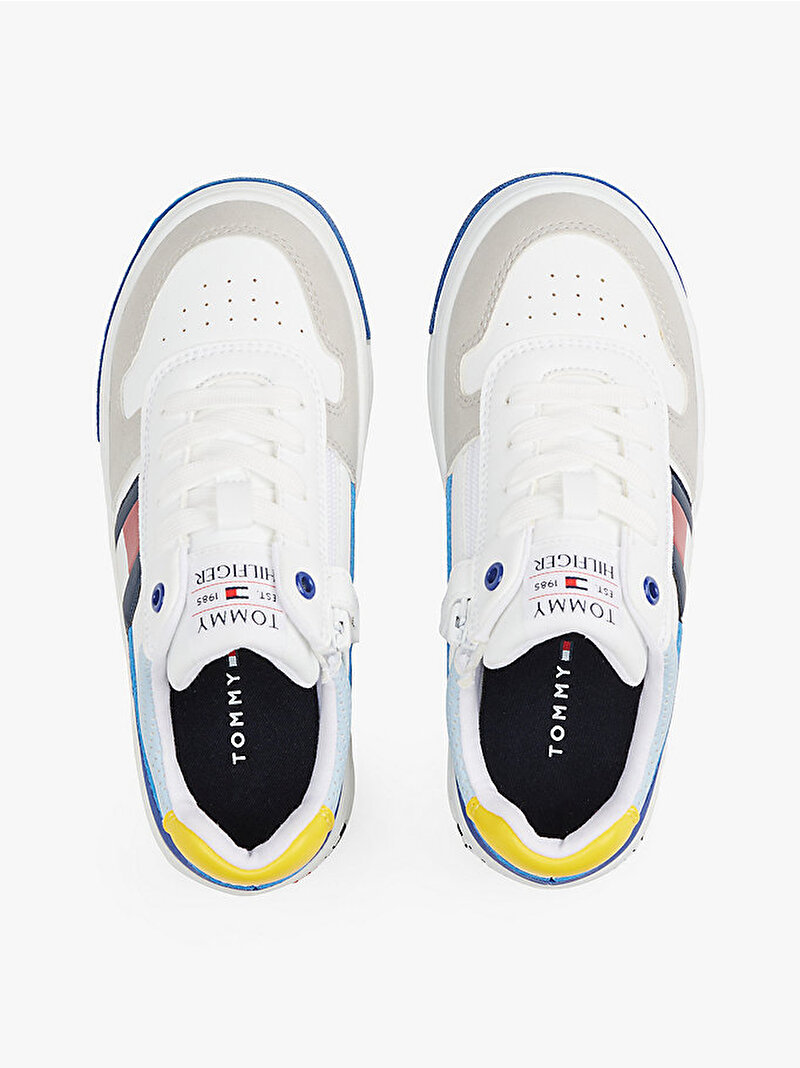 Çocuk Unisex Flag Low Cut Velcro Sneaker Çok renkli EF00033863913
