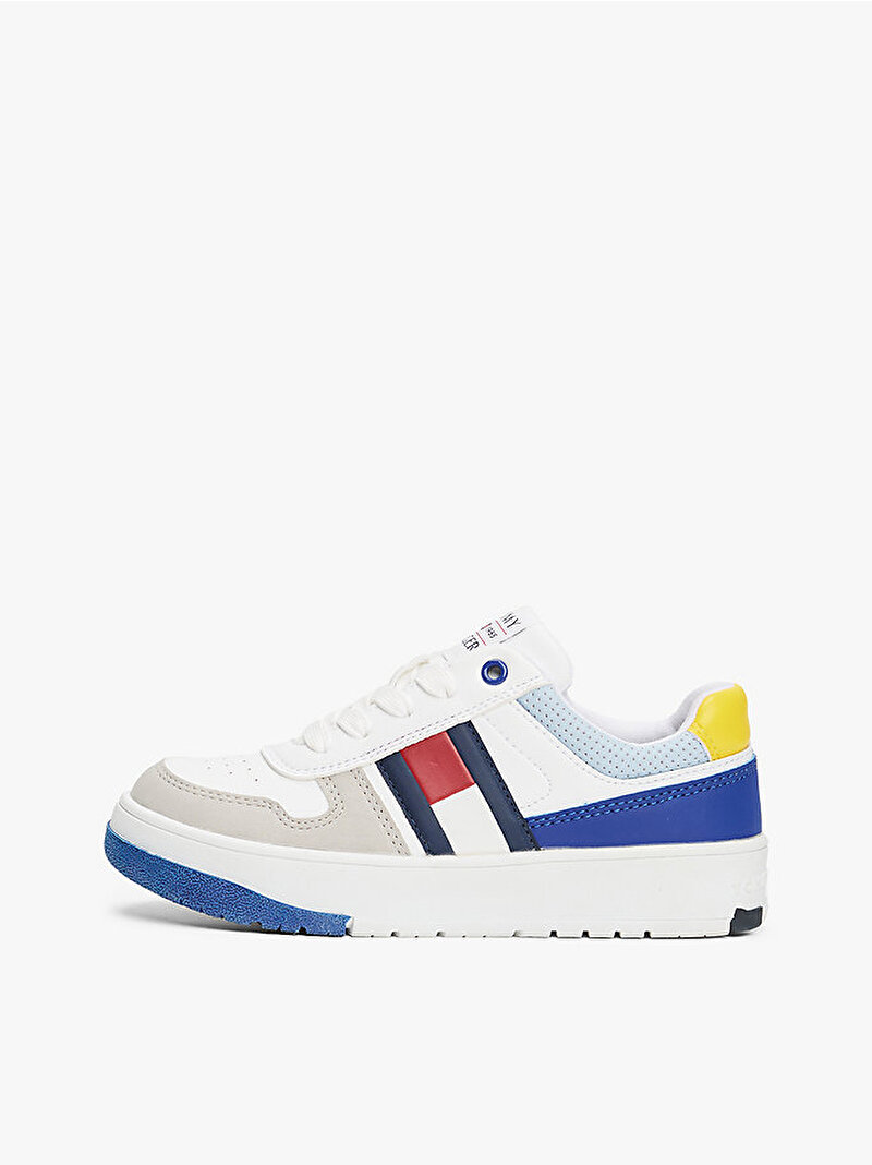 Çocuk Unisex Flag Low Cut Velcro Sneaker Çok renkli EF00033863913