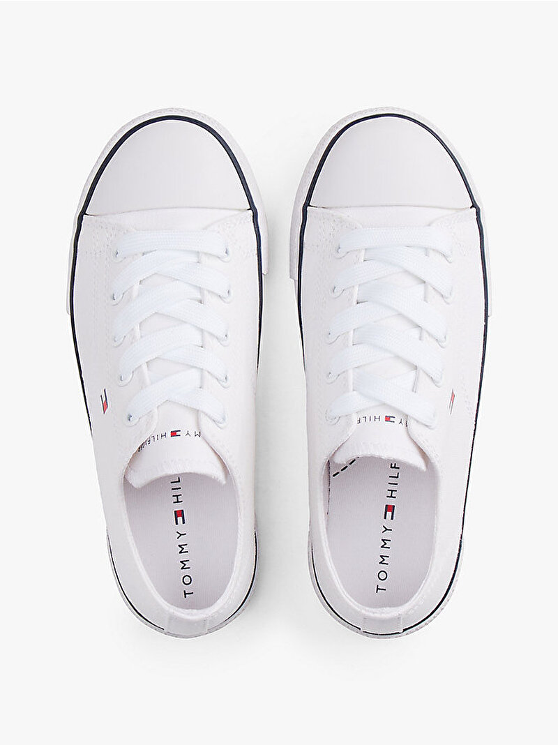 Çocuk Unisex Low Cut Lace-Up Sneaker Beyaz  EF00033846100